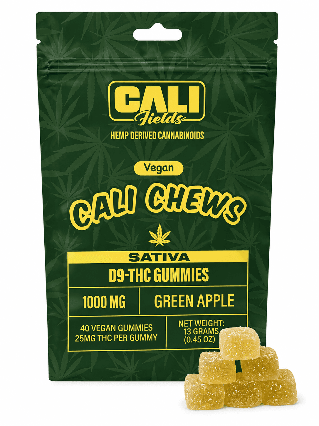 Green Apple — D9-THC Gummies