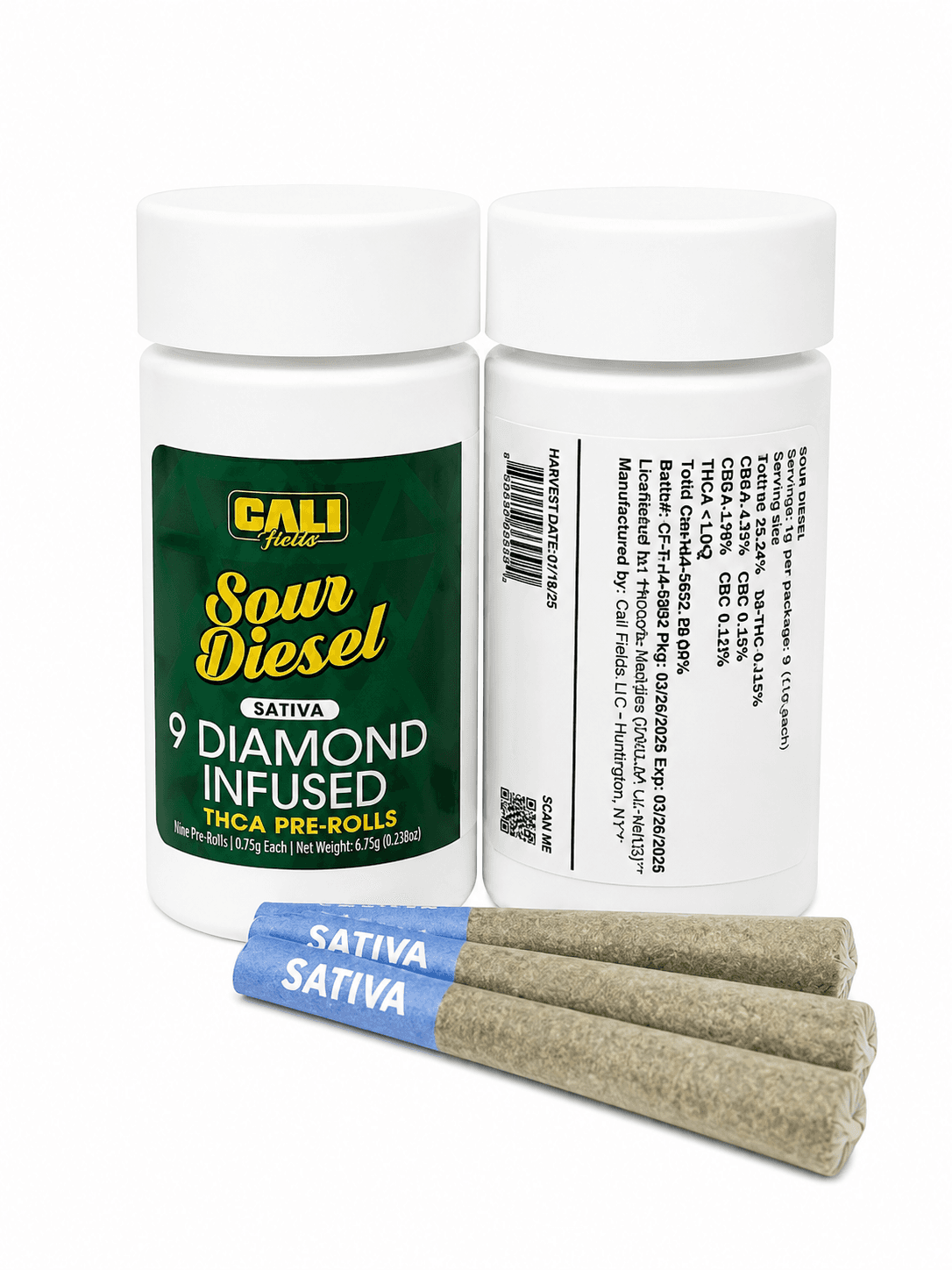 Sour Diesel — 9 Diamond Infused